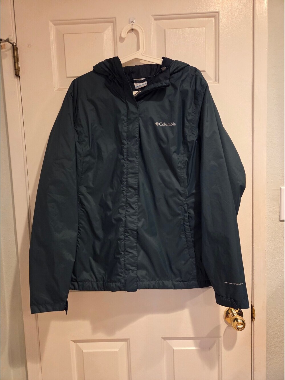 Columbia Men's XL Omni-Tech Waterproof Jacket with Hood - Picture 2 of 10